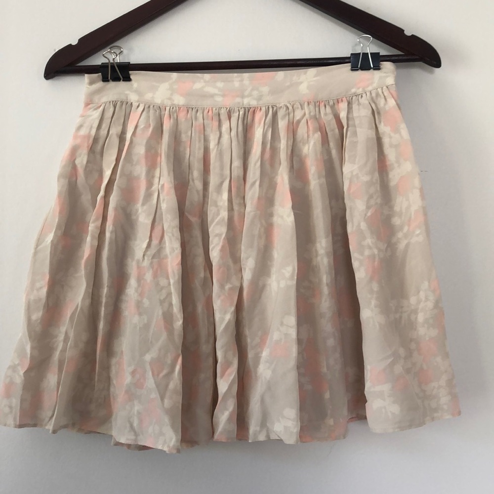 Madewell Silk Mini Skirt